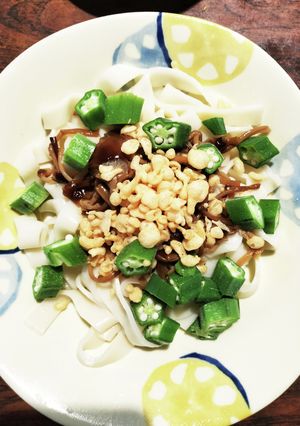 具沢山ぶっかけサラダきしめん-レシピのメイン写真