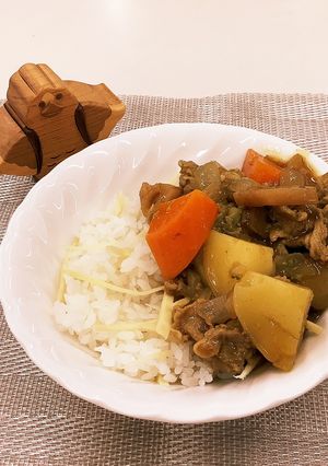 【大崎市】根菜カレー【食育】-レシピのメイン写真