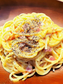 【メモ】ワンパンカルボナーラ-レシピのメイン写真
