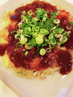 ネギともやしたっぷり!ヘルシーお好み焼き-レシピのメイン写真