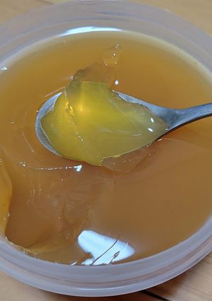 材料は２つだけ、ズボラなたっぷりゼリー♪-レシピのメイン写真