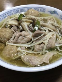 エバラなべしゃぶの素で作るきのこラーメン-レシピのメイン写真