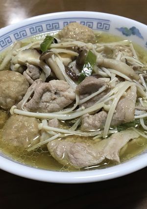 エバラなべしゃぶの素で作るきのこラーメン-レシピのメイン写真