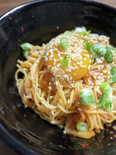 汁なしキムチそうめん-レシピのメイン写真