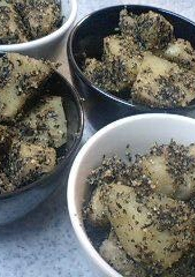ポテトの黒ゴマ和え-レシピのメイン写真