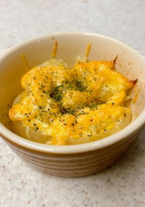 残り物の玉ねぎで簡単マヨチーズ焼き-レシピのメイン写真