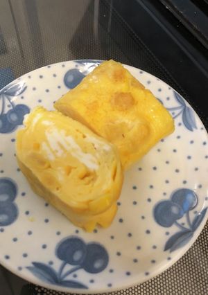 お弁当に。コーン入り卵焼き-レシピのメイン写真