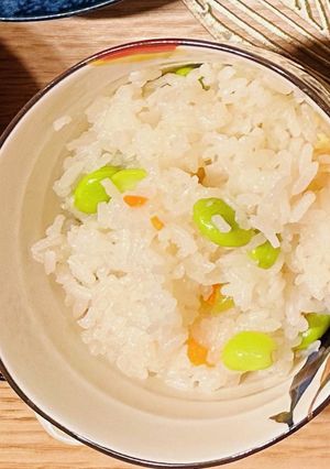 ズボラ女の枝豆ご飯 (甘めのレシピも記載-レシピのメイン写真