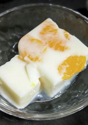 ぷるんとセブンイレブンの牛乳寒天を再現！-レシピのメイン写真