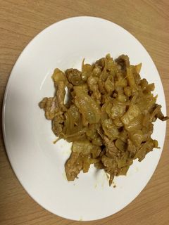 ゴーヤーと豚こまのカレー炒め-レシピのメイン写真
