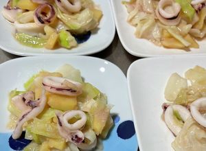 イカとキャベツとジャガイモの✨マヨ炒め✨-レシピのメイン写真