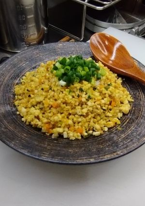 鸡刨豆腐　（中華風炒り豆腐）-レシピのメイン写真