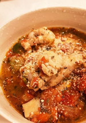 圧力鍋で簡単！手羽元のトマト煮込み-レシピのメイン写真