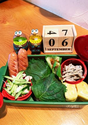高一長女 お弁当(味噌焼きおにぎり12)-レシピのメイン写真