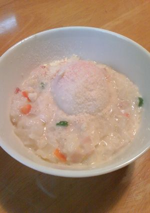 胃にやさしいミルクチーズおじや-レシピのメイン写真