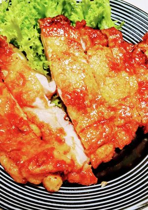 鶏ももの照り焼き♪じゅわっ！パリッ！-レシピのメイン写真