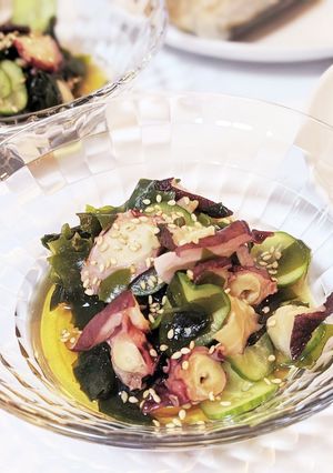 酢の物（三杯酢）の割合-レシピのメイン写真