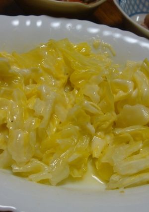 とろけるチーズほっとキャベツ＠バター-レシピのメイン写真
