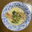 晩御飯にピッタリな鮭の味噌クリーム煮