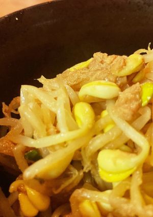 8分|タンバム風★ポリポリ♪豆もやし炒め-レシピのメイン写真