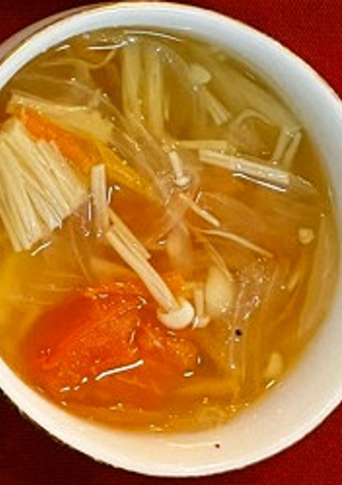 きのことトマトのコンソメスープ-レシピのメイン写真