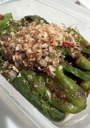 夏の美味しい作り置き料理ピーマンの甘辛煮-レシピのメイン写真