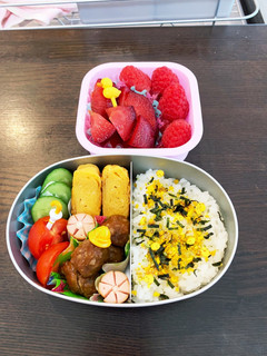 ミートボール弁当☆幼稚園用☆年少-レシピのメイン写真