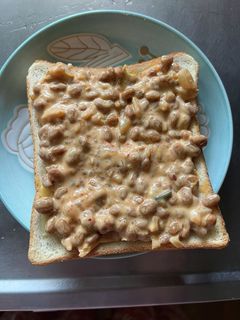 納豆キムチトースト-レシピのメイン写真