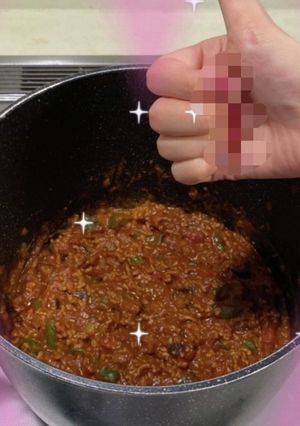 晩御飯にガツンと!夏野菜のキーマカレー-レシピのメイン写真