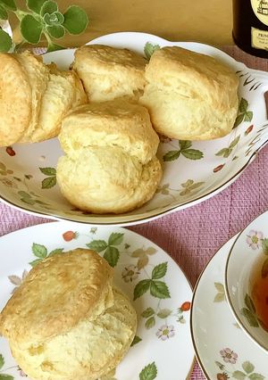 見た目も美しいプレーンスコーン-レシピのメイン写真