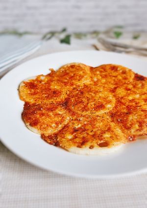 れんこんチーズ焼き-レシピのメイン写真