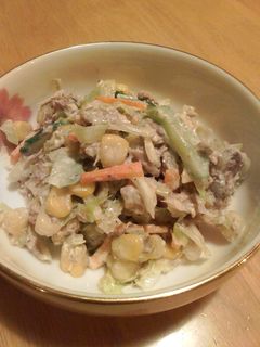 サバ缶でサラダ-レシピのメイン写真