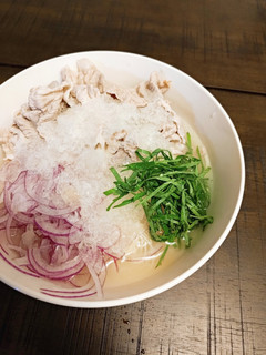 冷し✤豚塩そうめん-レシピのメイン写真