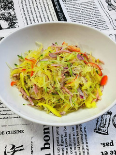 上越野菜!なますかぼちゃのカラフルサラダ-レシピのメイン写真