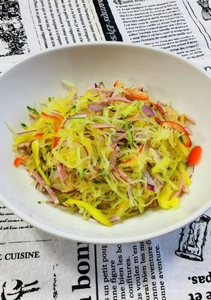 上越野菜！なますかぼちゃのカラフルサラダ-レシピのメイン写真