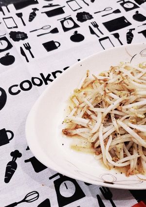 シンプルうまい！居酒屋風モヤシ炒め！-レシピのメイン写真