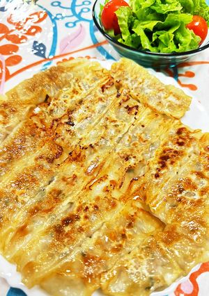 ★簡単包まない★ごま油香るパリパリ棒餃子-レシピのメイン写真