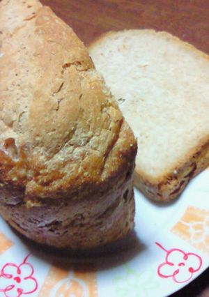 薄力粉とホエーのノンオイル全粒粉食パン-レシピのメイン写真