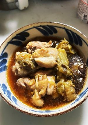 電気圧力鍋で作る茄子と鶏肉の簡単煮-レシピのメイン写真