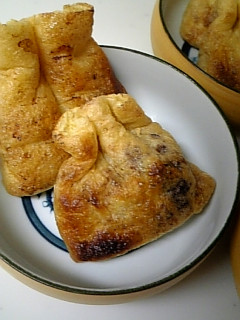 納豆の巾着焼き-レシピのメイン写真