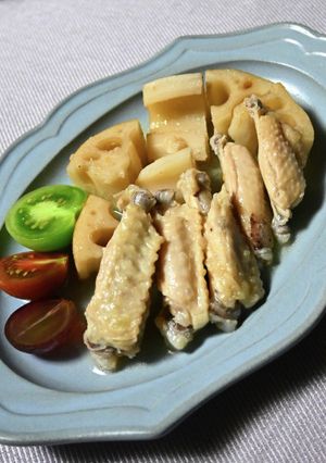 チキンスペアリブと蓮根のWレモン煮-レシピのメイン写真