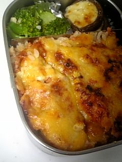 残ったミートソースで☆ドリア弁当-レシピのメイン写真