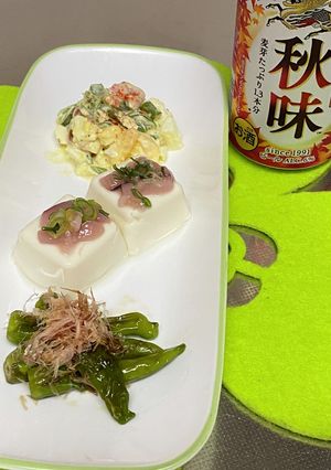 居酒屋のお通し風3種-レシピのメイン写真