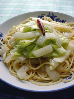 春キャベツと新たまねぎの春いっぱいパスタ-レシピのメイン写真