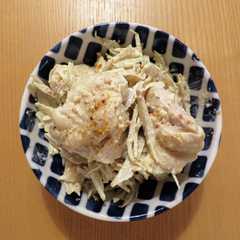 รูปของ 鶏ムネ肉で♪ゆで鶏とゴボウのマヨサラダ☆