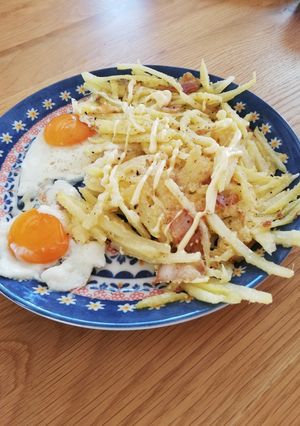 お手軽モーニングポテトエッグ-レシピのメイン写真