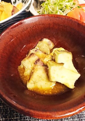 焼き茄子生姜わさびポン酢-レシピのメイン写真