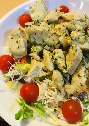 鶏胸肉の香草/ハーブソテー-レシピのメイン写真