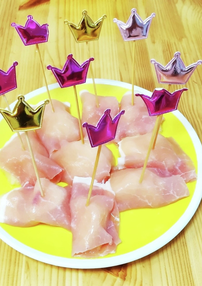 生ハムと桃だけ-レシピのメイン写真