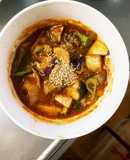 根菜茄子簡単トマトコク旨照味温野菜サラダ